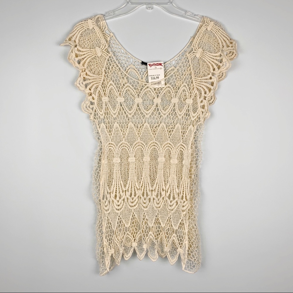 Boho Art Deco Crochet Top